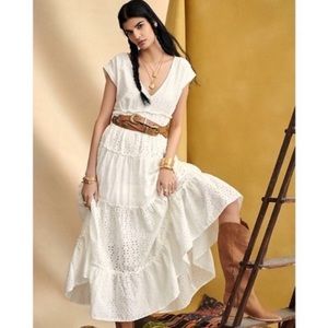 NWT😍Gorgeous Anthropologie Cotton Eyelet Dress